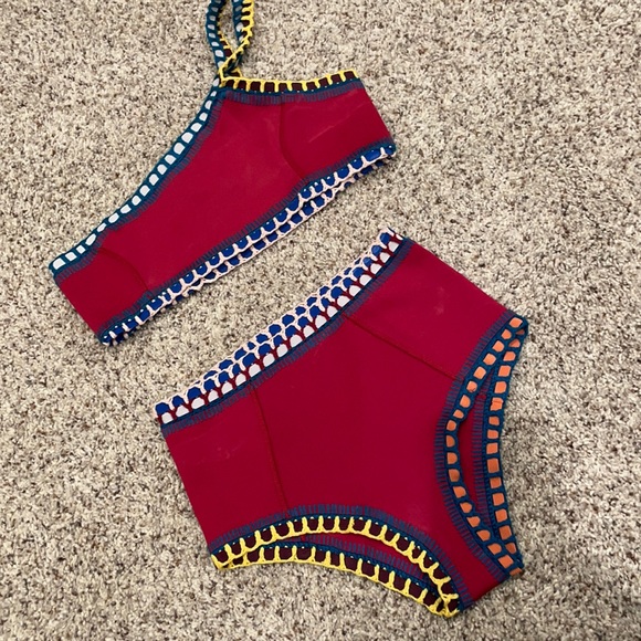 Kiini high rise bikini bottom